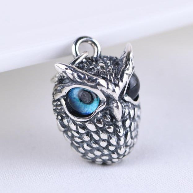 S925 Silver Owl Ring Earring Pendant
