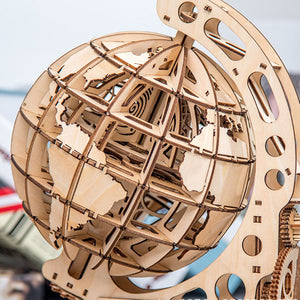 Creative Wood Globe Puzzle