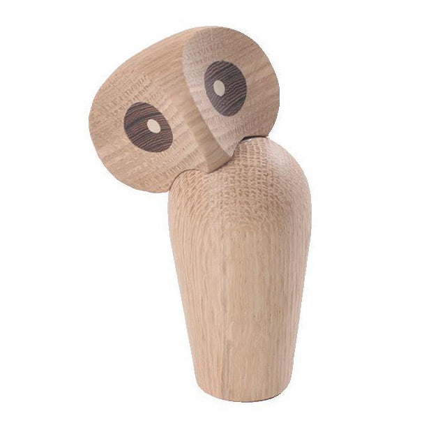 Wood Crafts Owl Figurine