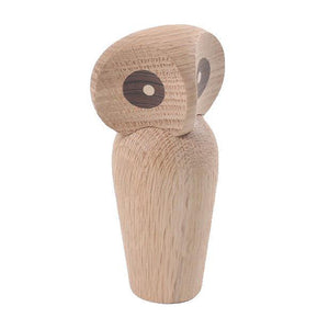 Wood Crafts Owl Figurine