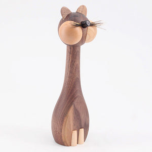 Wooden Cat Mouse