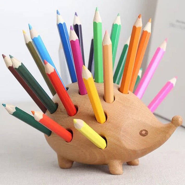 Creative Hedgehog Pen Holder