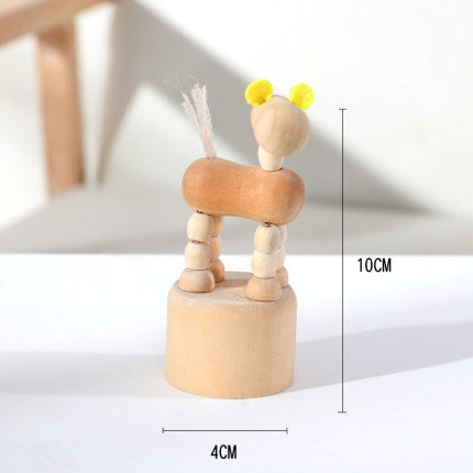 4Pcs Wood Crafts Set