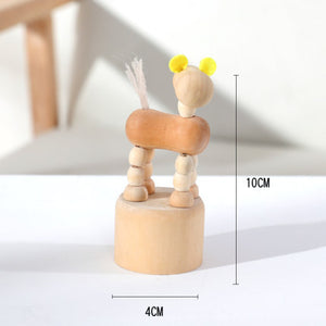 4Pcs Wood Crafts Set